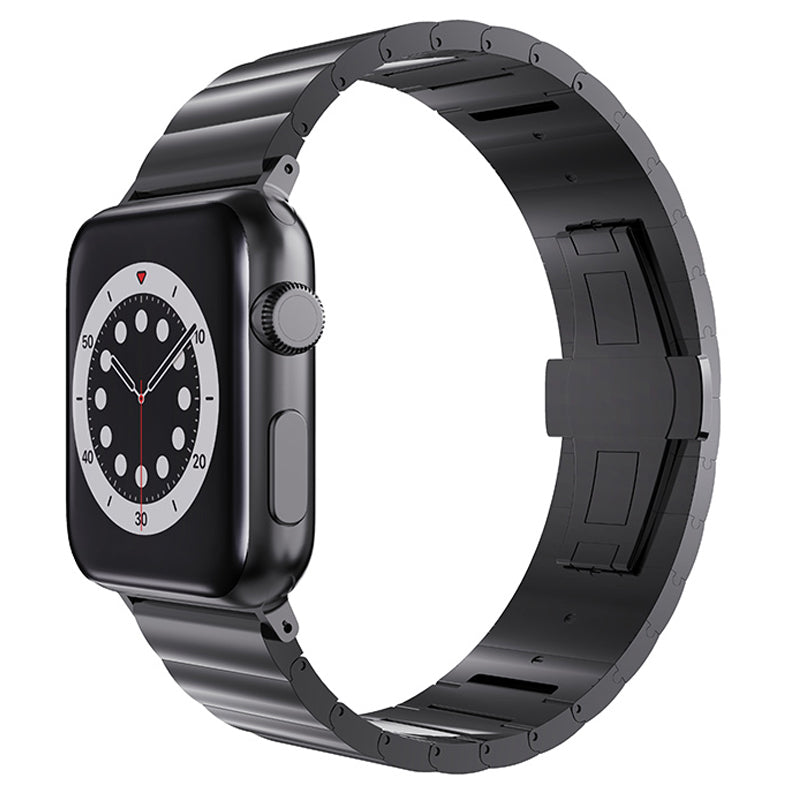 Smart Watch Band Metal Watch Strap Replacement for Apple Watch Ultra 2 49mm Series 9 45mm SE (2023) 44mm Ultra 49mm Series 8 45mm 7 45mm Watch Series 6 5 4 SE 44mm SE (2022) 44mm Watch Series 1 2 3 42mm Smart Watch Band Metal Watch Strap Replacement for Apple Watch Ultra 2 49mm Series 9 45mm SE (2023) 44mm Ultra 49mm Series 8 45mm 7 45mm Watch Series 6 5 4 SE 44mm SE (2022) 44mm Watch Series 1 2 3 42mm